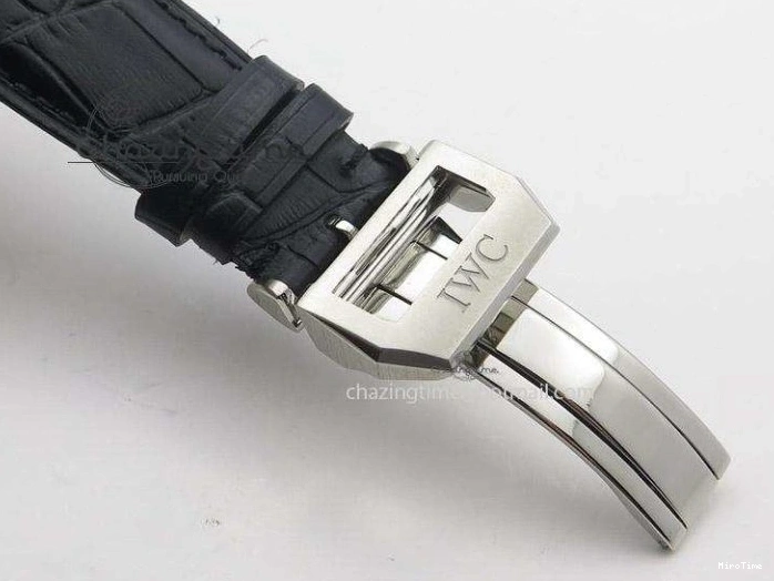MIROTIME 0209 Portuguese Real PR IW500112 ZF 1:1 Laureus Edition On Black Leather Strap A Flexible 7369
